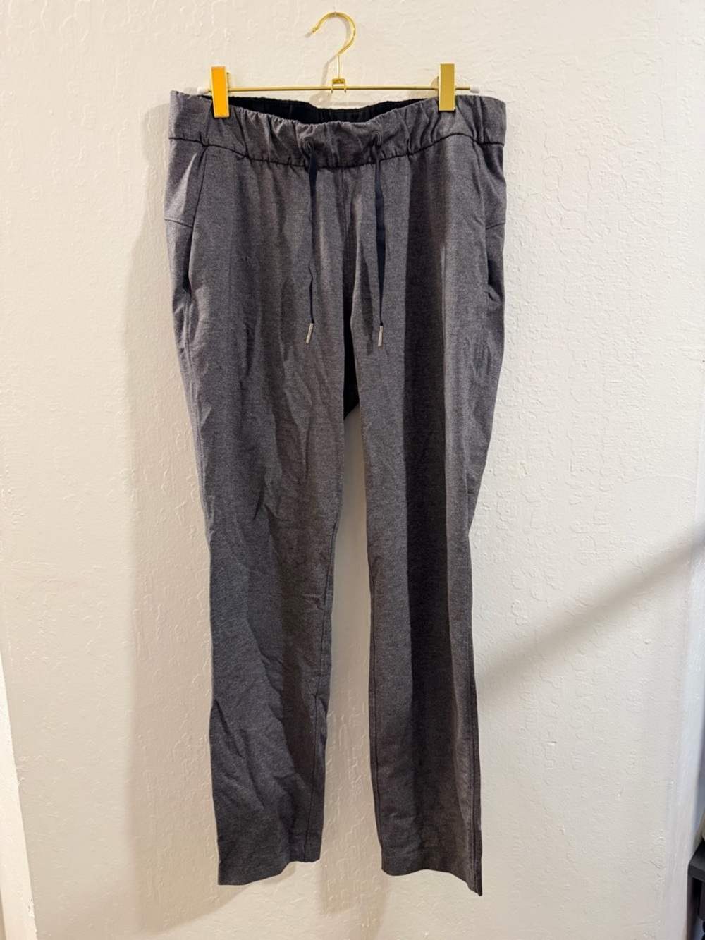 lululemon athletica Women's Charcoal Gray Drawstring Track Pants